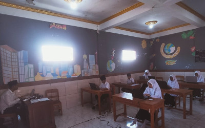 Pelaksanaan ANBK MTs Al Amjad